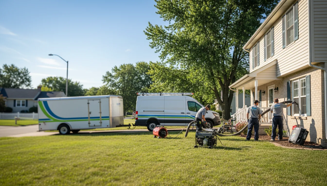 Flooded Basement Restoration And Cleanup With Repair in Montezuma, IA near me